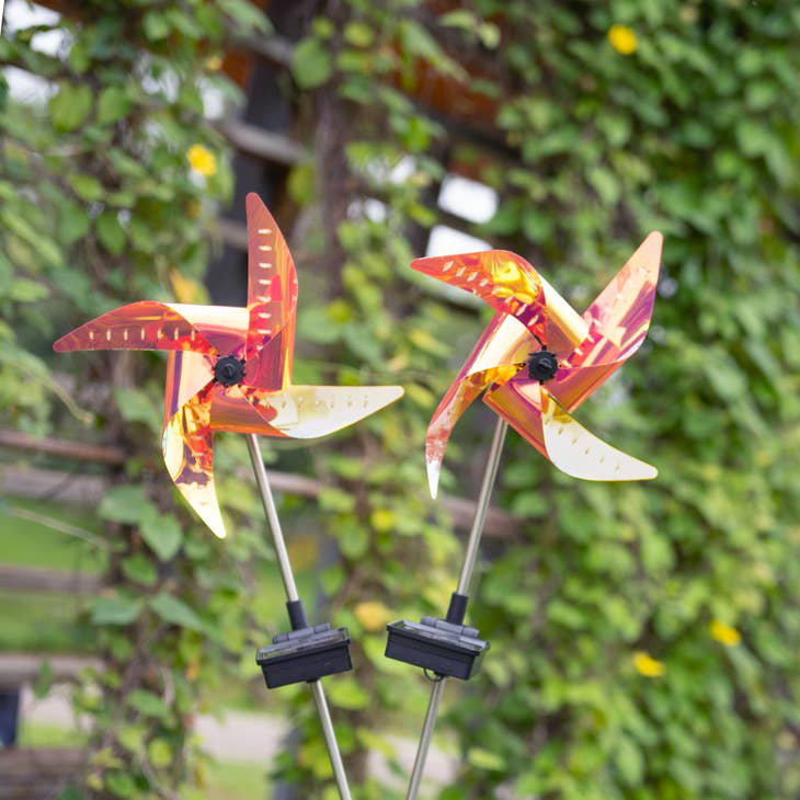 Arlmont & Co. Garden Wind Spinners Set of 2 Wayfair